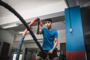A man Teen-Strength-Training-